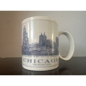 Starbucks Coffee Mug Chicago The Windy City, 2008 Architecture Series 18oz
